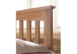 3ft Single Vivaldi 100% Real Oak Wood Headboard 3